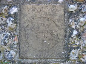 Greenwich Meridian Marker; England; East Sussex; Iford